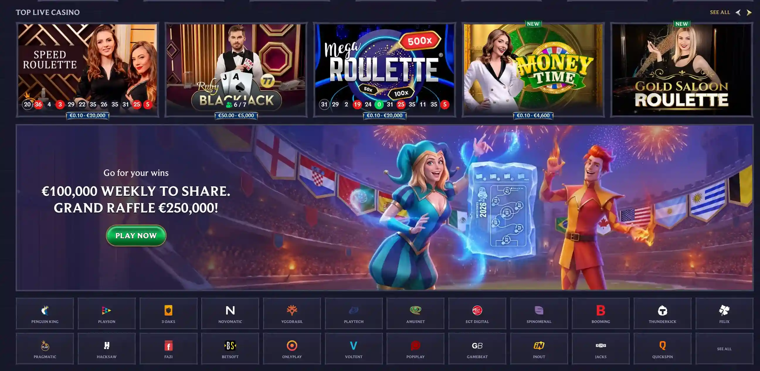 Lolajack welcome bonus offer